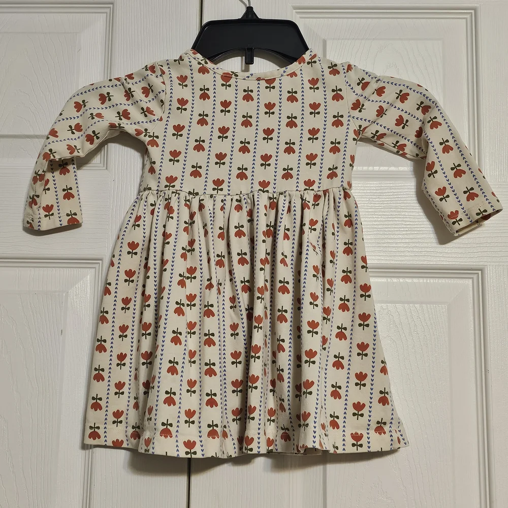 Hanna Andersson BUNDLE of 2 Organic Cotton Play Dresses (Total MSRP $88) 2T - Picture 4 of 13